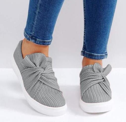 Breathable Flats Bowknot Casual Loafers